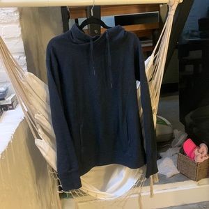 Costco navy cowl neck sweatshirt